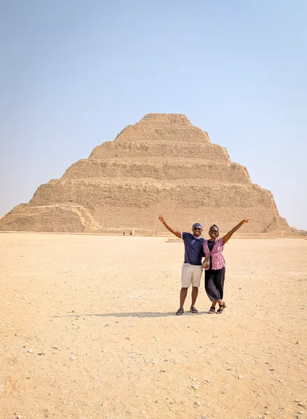 The step pyramid of Djoser
